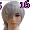 Wig 16: Short White Pixie 