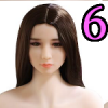Wig 06: Long Brown Straight 