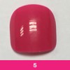 #5 Dark Pink Toenails 