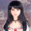 #14 Long Fringed Black Hair 