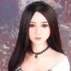 #8 Long No-Fringe Straight Black Hair 